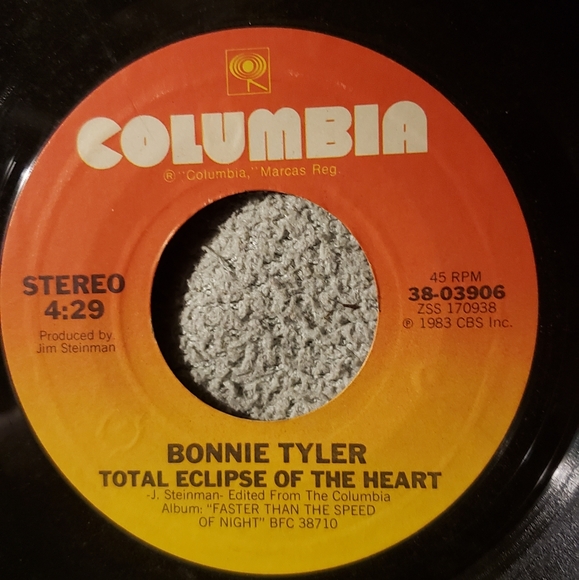 Bonnie Tyler 45 - "Straight from the Heart" - Picture 2 of 2